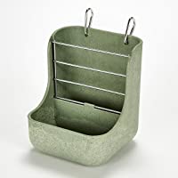 Los mejores  - Kaytee Comedero de heno y Alimentos- los Colores Pueden Variar- 14.7 cm de Largo- 14.7 cm de Ancho- 17.78 cm de Alto